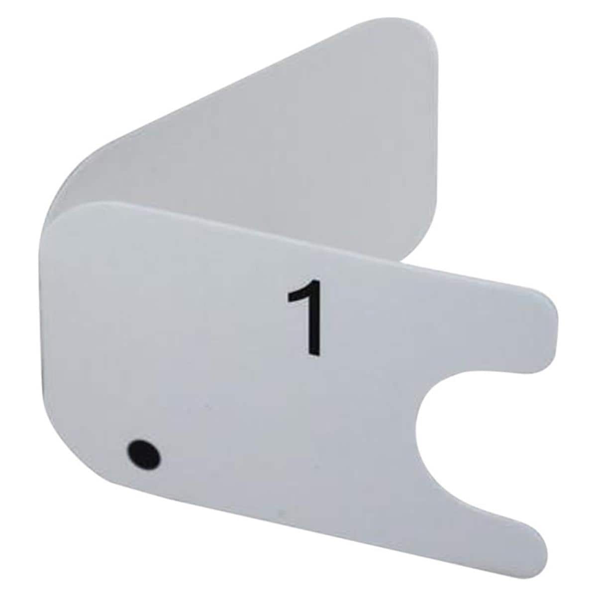 Opticover protection en carton - Taille 1 (2,4 x 4 cm), 200 pcs