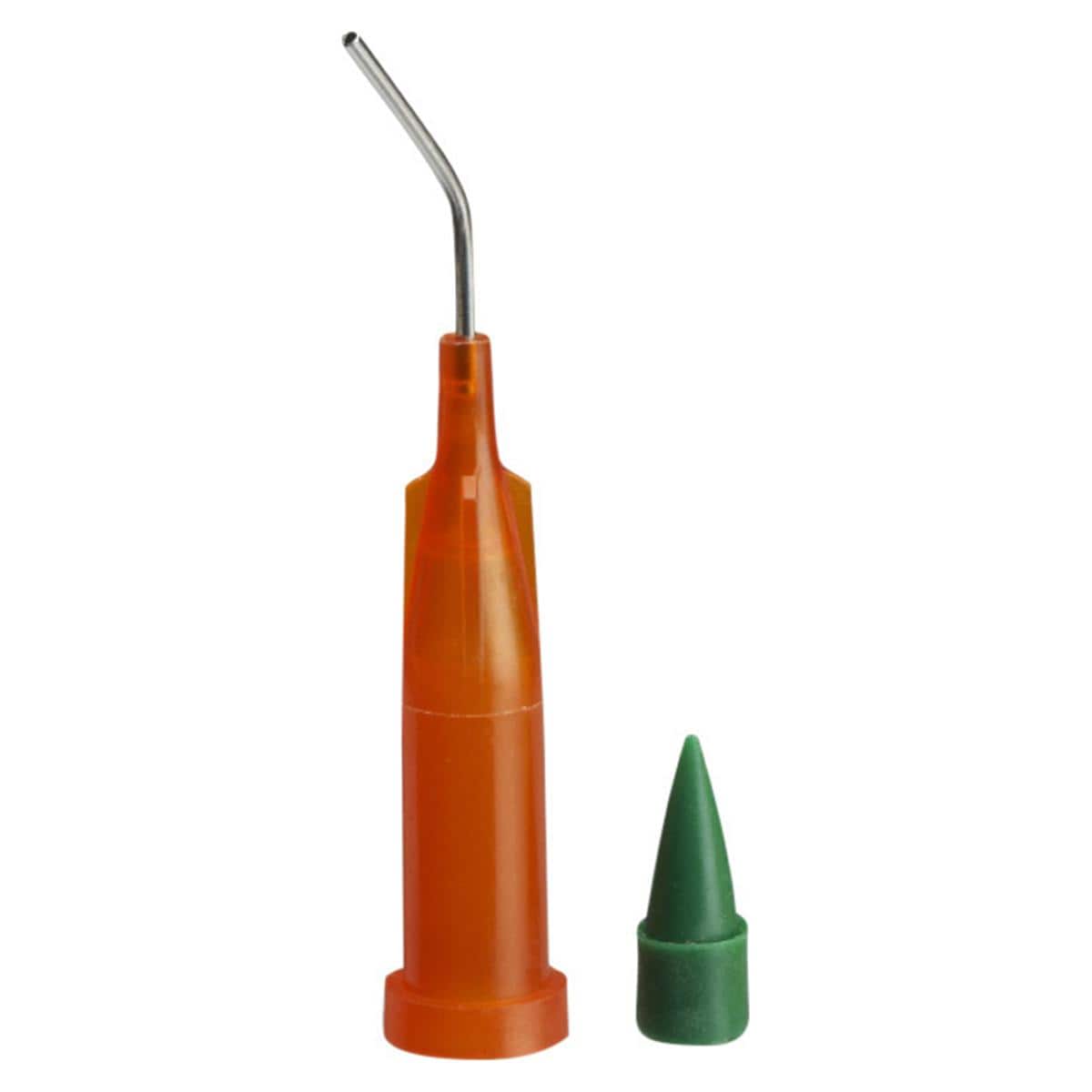 AccuDose Tubes&Plugs - orange - NeedleTubes 20 GA (0,9 mm), 100 pcs