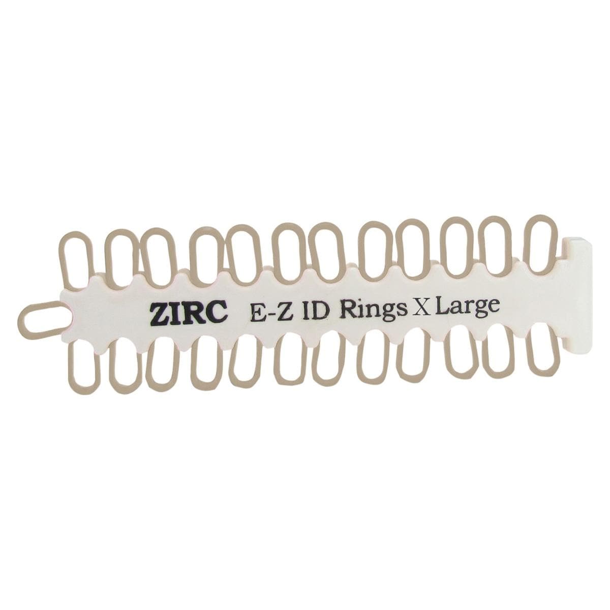 E-Z ID anneaux de marquage Extra Large  9 mm - dispenser - beige 70Z00G