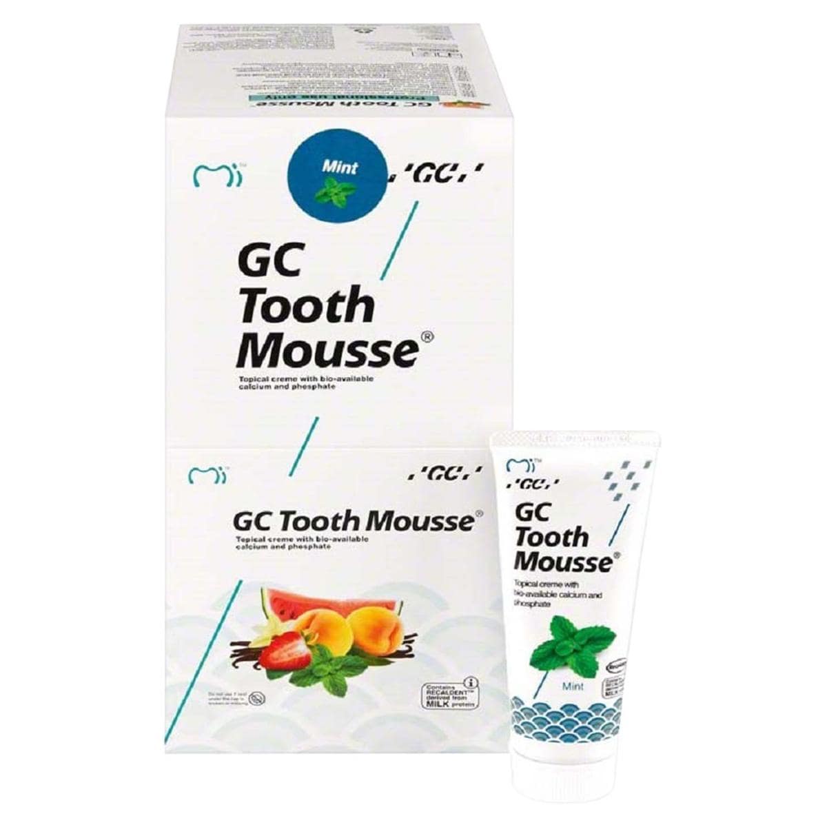 Tooth Mousse - recharge - menthe, 10 x 40 g