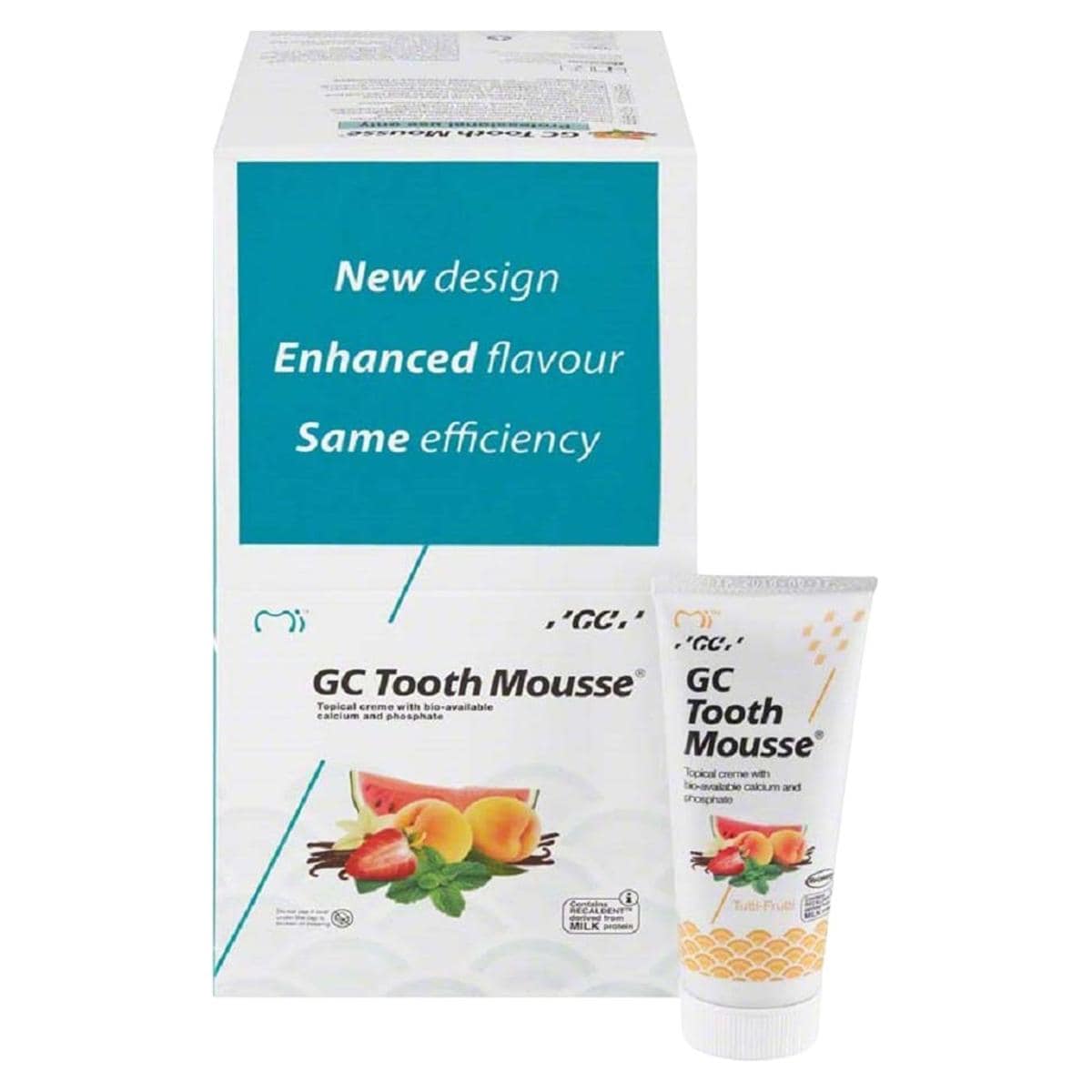 Tooth Mousse - recharge - Tutti-Frutti, 10 x 40 g