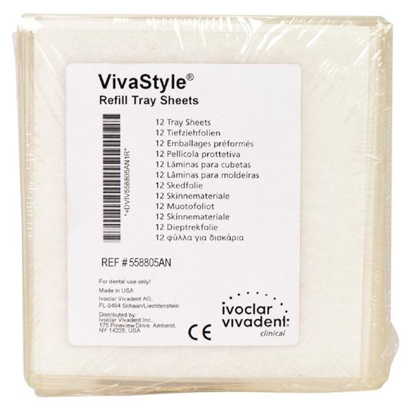 Vivastyle Tray sheets - Verpakking, 12 stuks