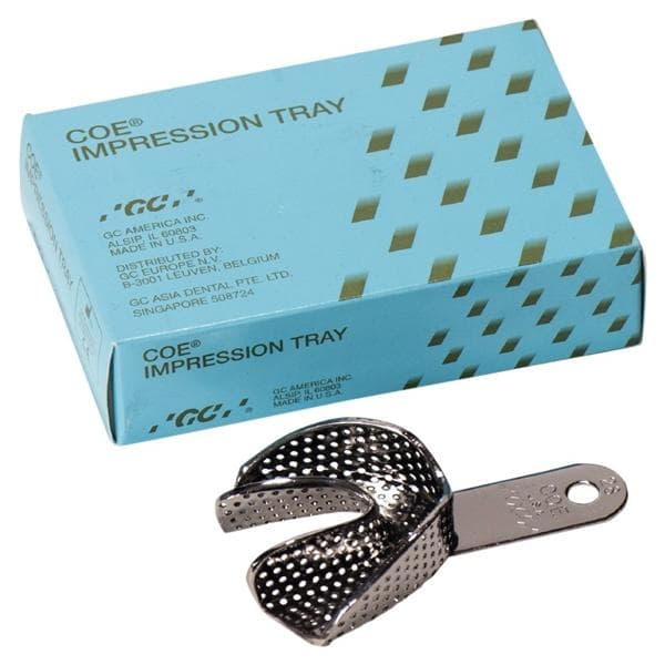 Coe Impression Trays, perfors - pdodontiques - 28 Infrieur, extra small