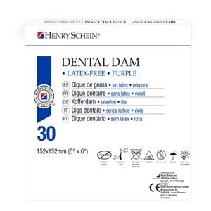 Dental Dam Non-Latex - Heavy, 15 vellen