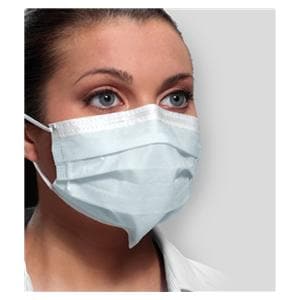 Masques de soins Ultra Sensitive SecureFit - Bleu, 50 pcs