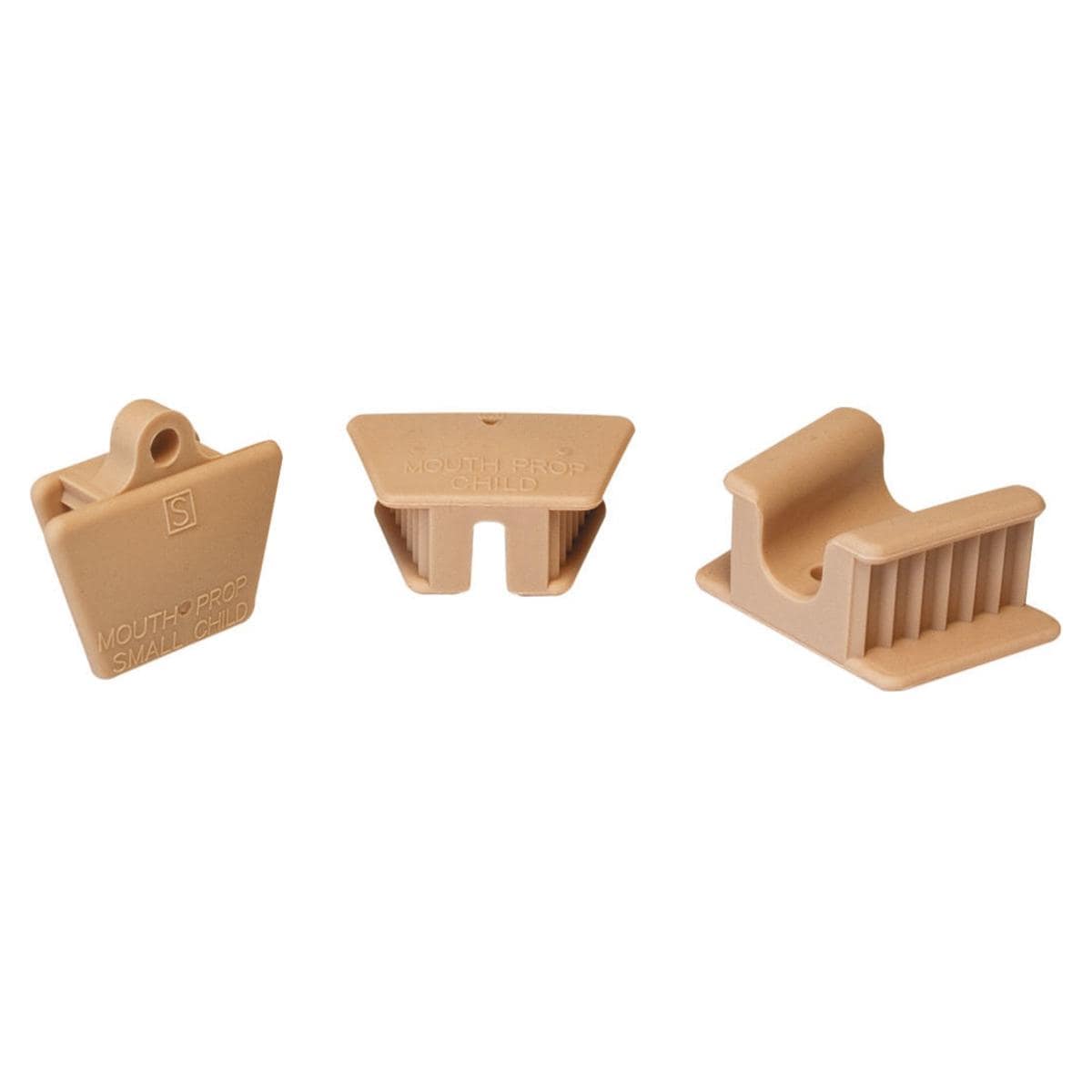 Blocs  mordre - bambin, silicone, beige
