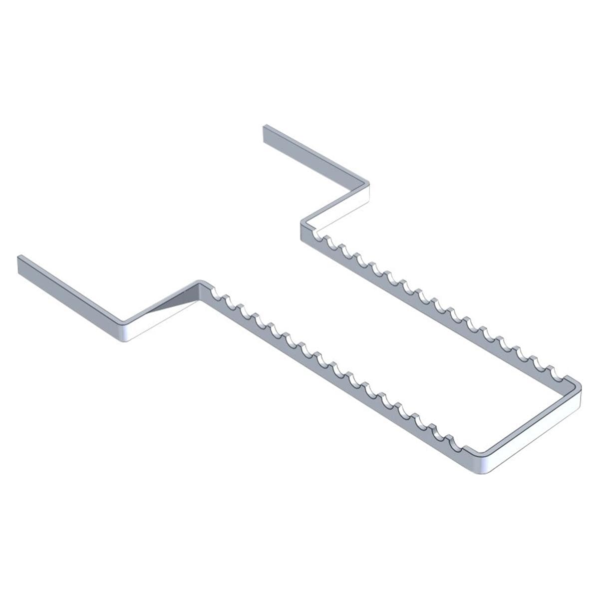 Aluminium Tray vork - voor tray 28 x 18 cm