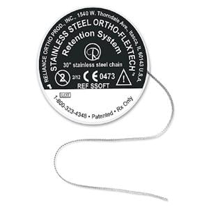 Ortho FlexTech Retainer Chain (Acier inoxydable) - SSOFT, bobine 76 cm