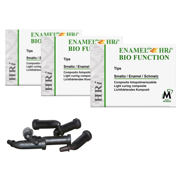 Enamel Plus HRi Bio Function glazuurmassa - Kit - CR3FBT, Tips elk 6 x 0,3g (BF1, BF2, BF3)