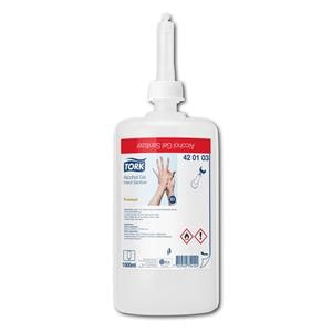 Tork Alcohol Gel Hand Sanitizer (Biocide) - Flacon, 1 litre - 420103