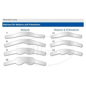 Bandes matrices - Non perfores, type 8-9 molaires n 7