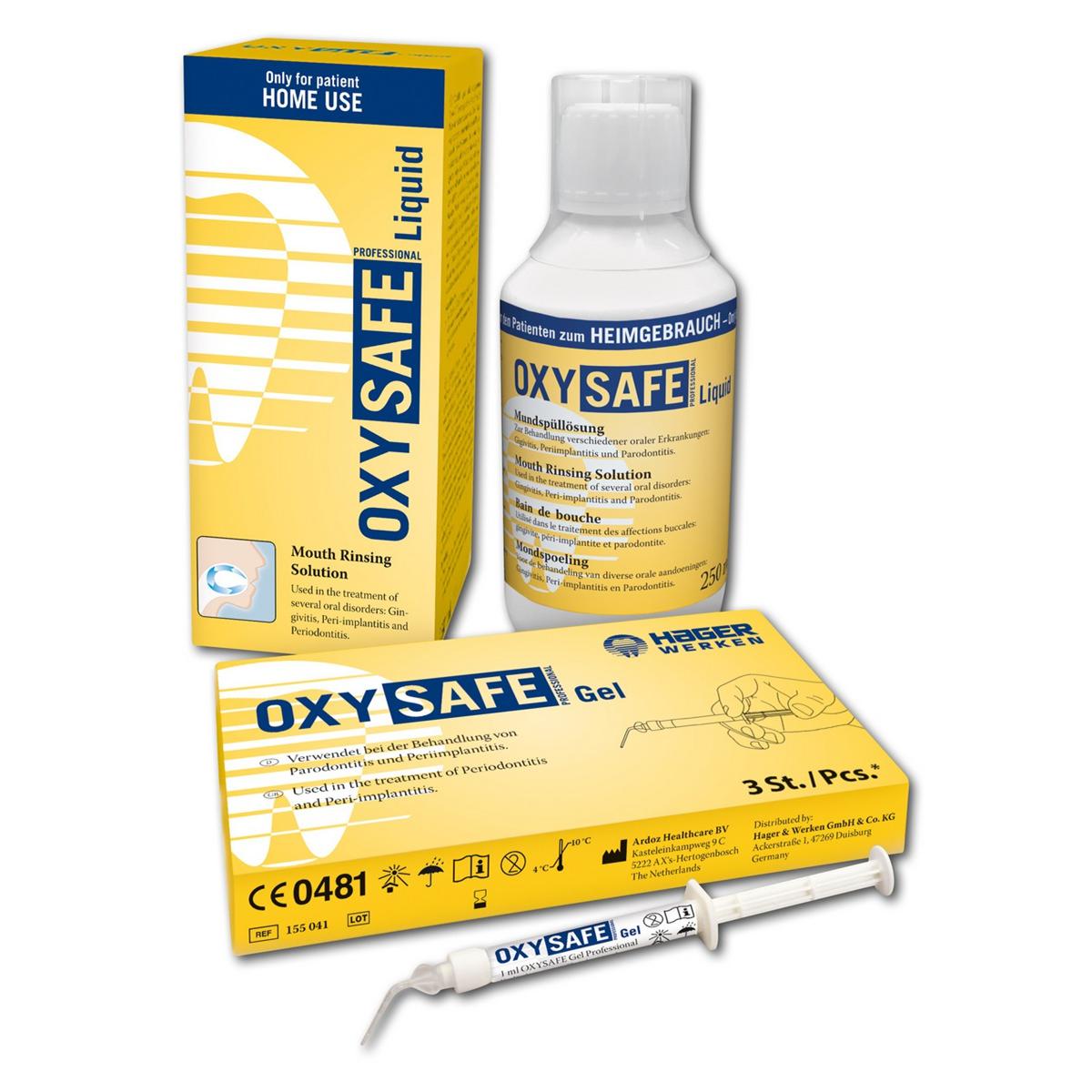 OXYSAFE Professional - OXYSAFE Professional Gel, 3x 1 ml