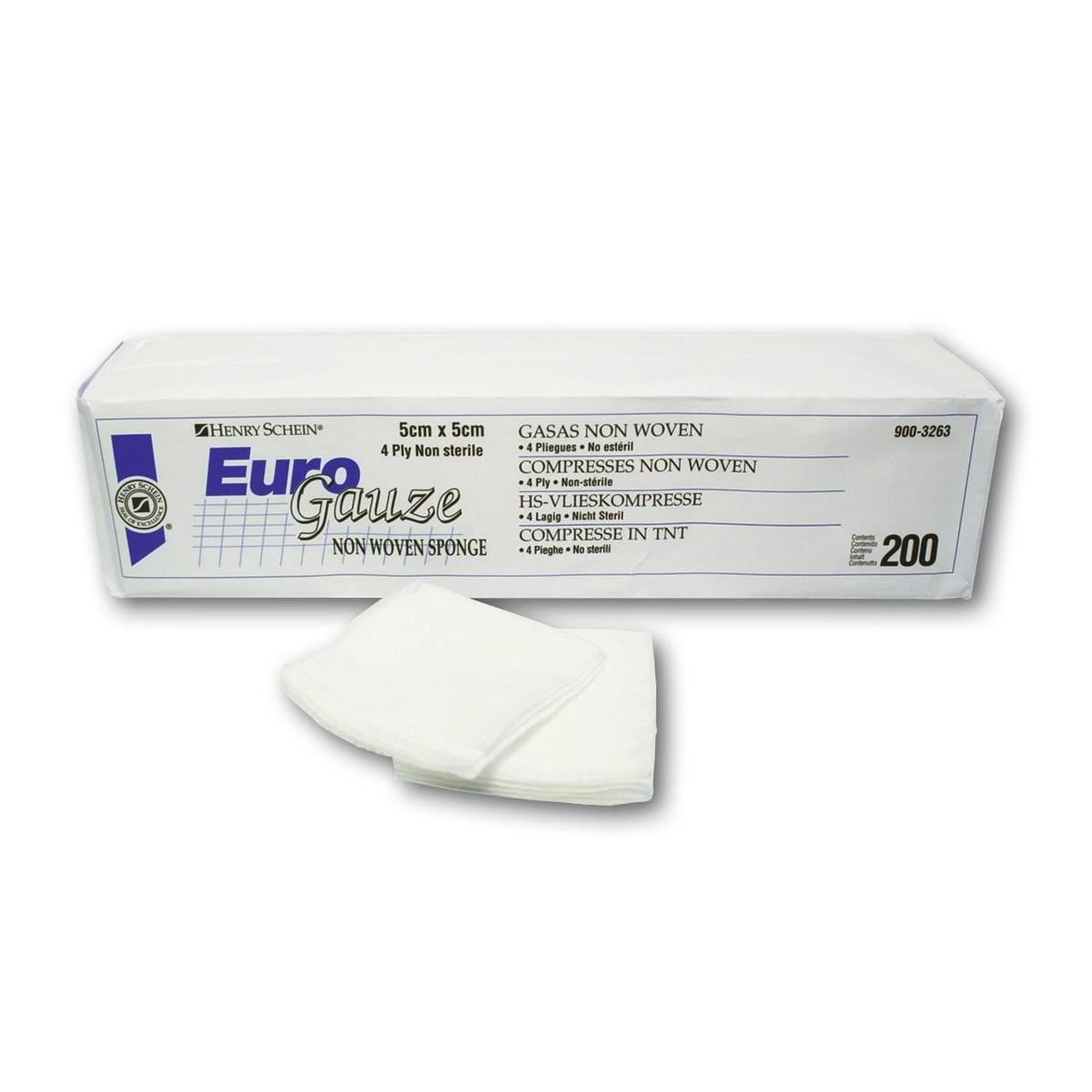 EuroGauze Non Woven Sponge - 4 plis