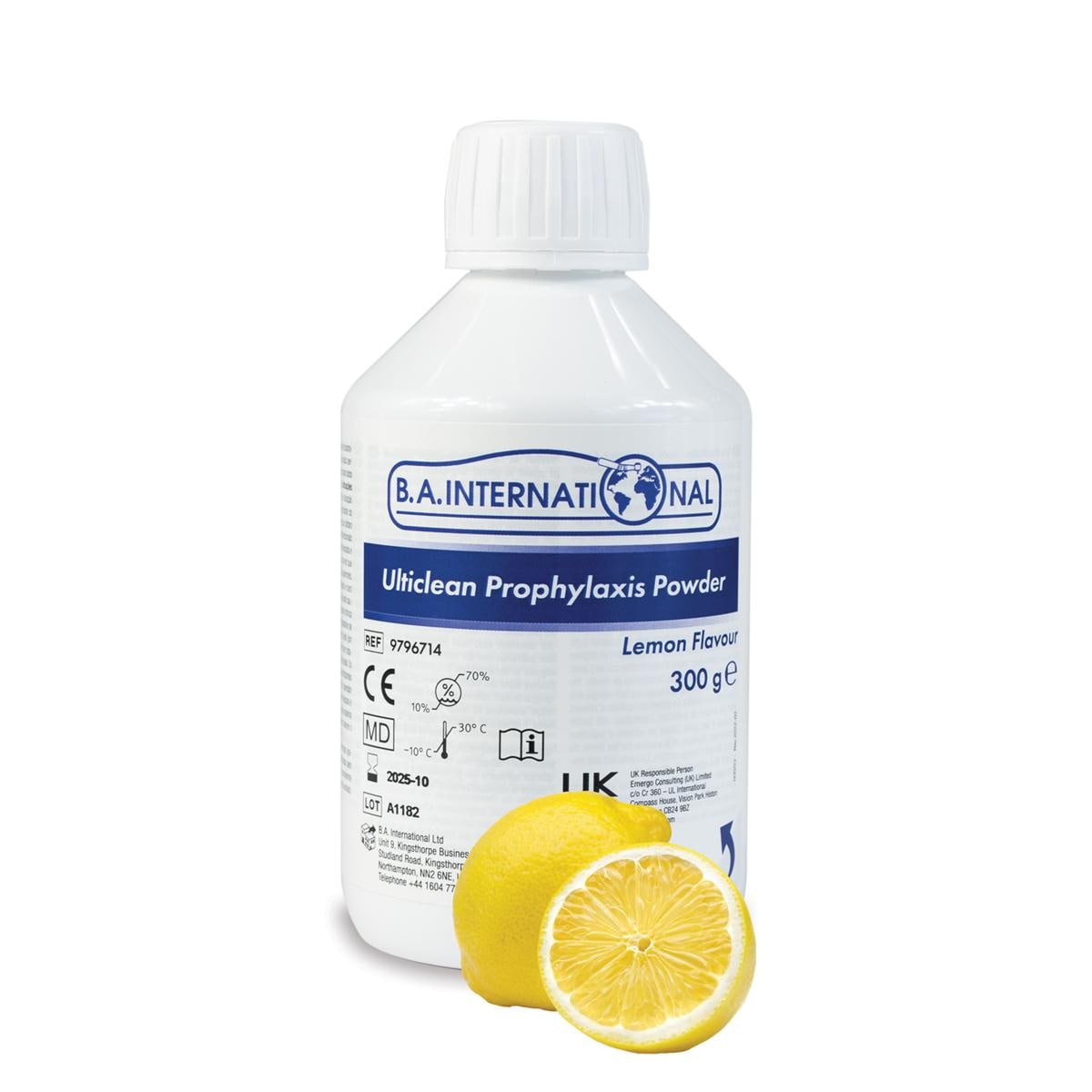 Ulticlean Prophylaxis Powder Standard - Lemon, 300 g