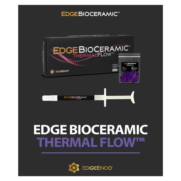 EdgeBioCeramic ThermalFlow - Seringue 1,5 gr et 15 embouts  usage unique.