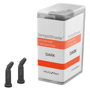 SimpliShade Universal Composite, Unidose - Dark, 10 pcs