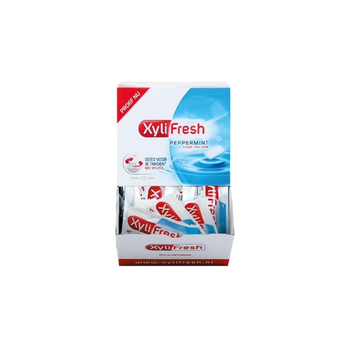 Chewing-gum Xylifresh peppermint - Samplebox, 90x 3 g