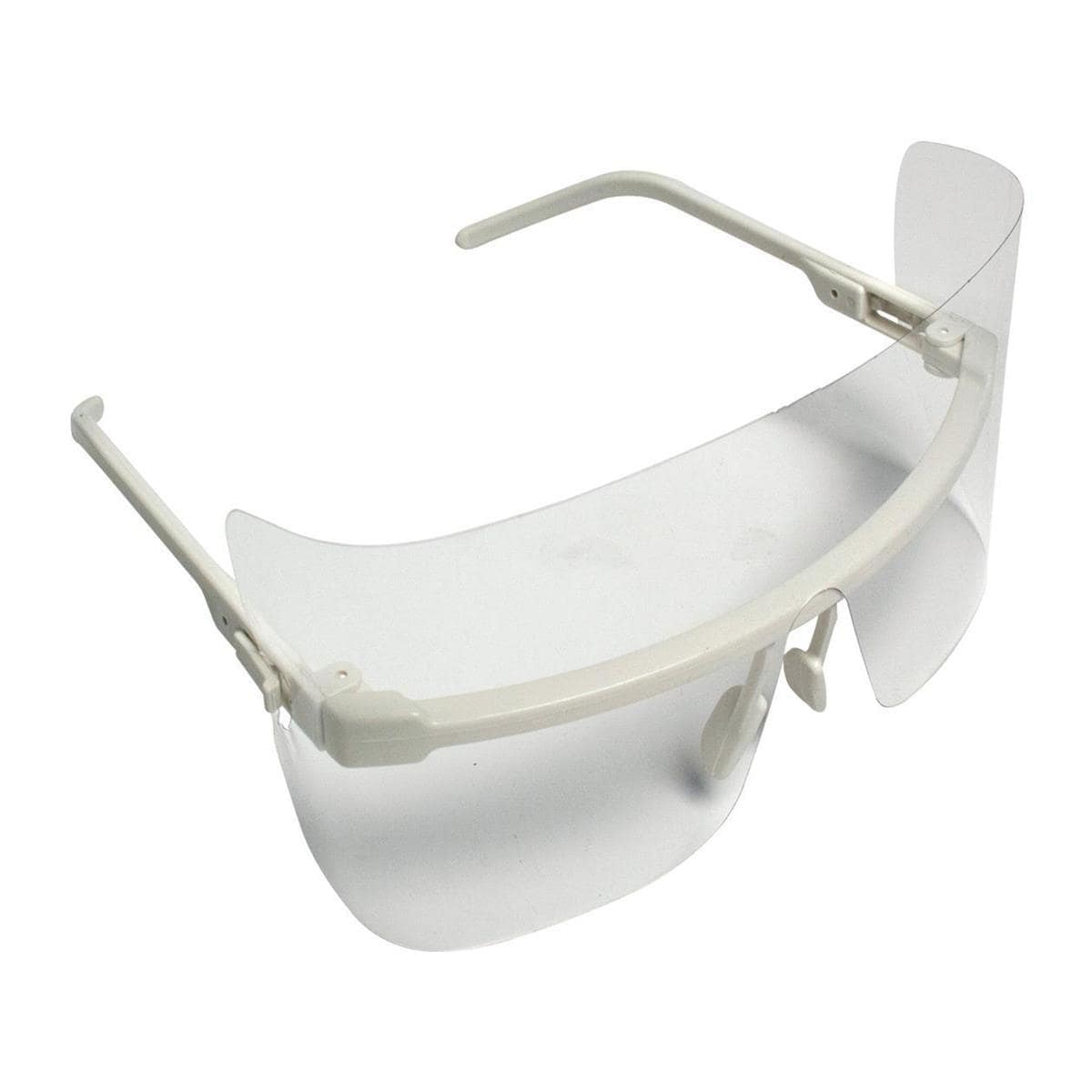 Cadre pour lunettes de protection - Set: contient 12 masques de protection du visage avec 1 cadre de support, small