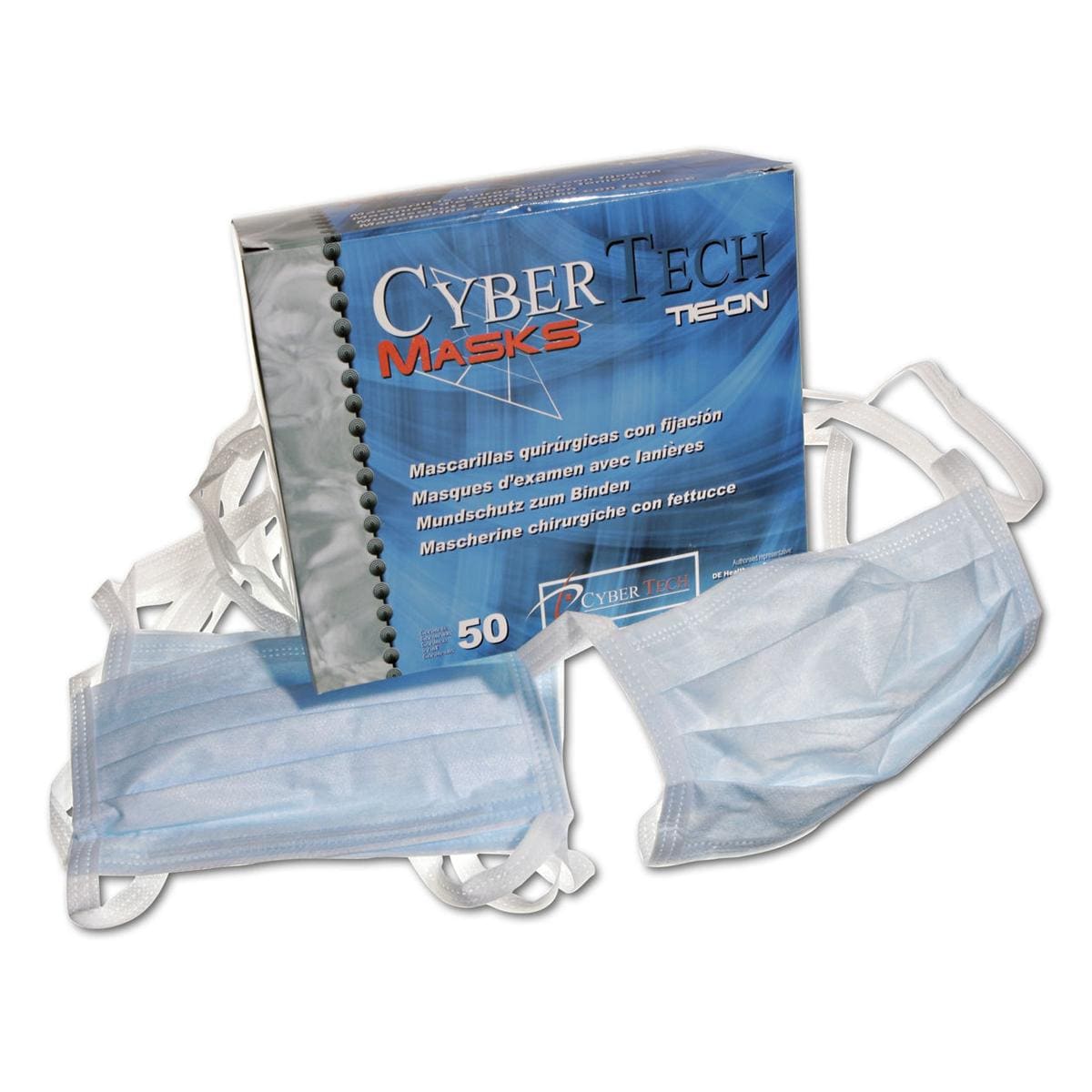 CyberMasks Tie-on - Bleu